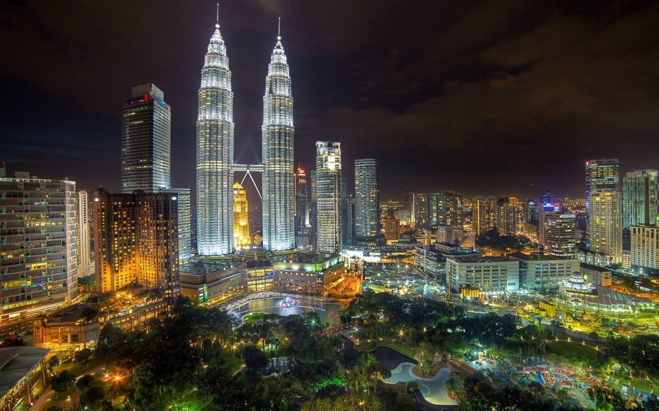 Download Kuala Lumpur Panoramic View wallpaper