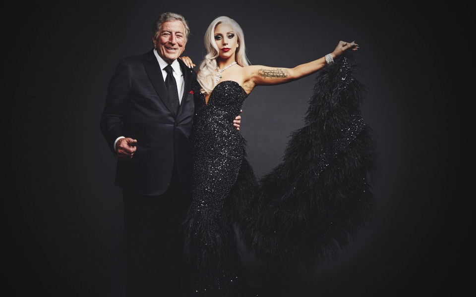 Download Lady Gaga Deniro Grammy Photos wallpaper