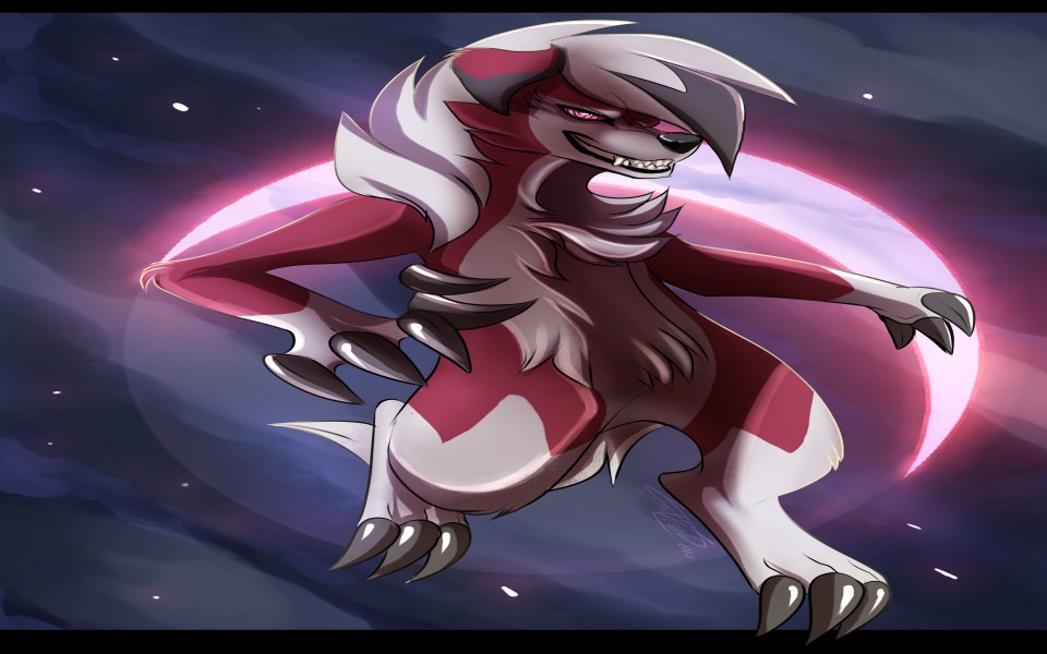 Download Lycanroc pokemon characters names 2020 wallpaper