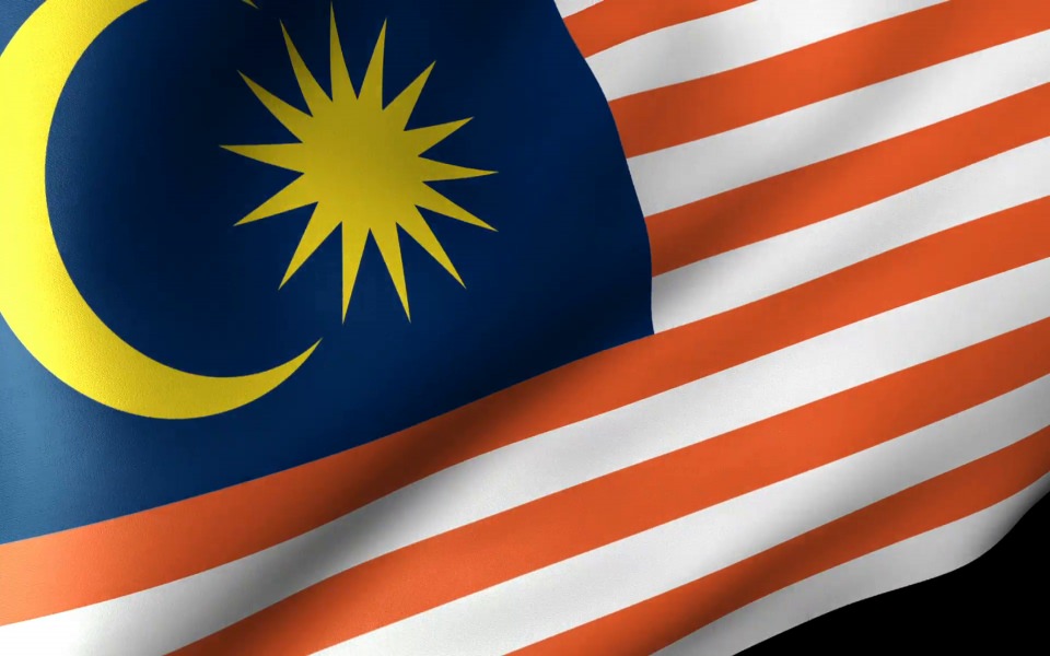 Download Malaysia Flag Waving Motion Backgrounds wallpaper