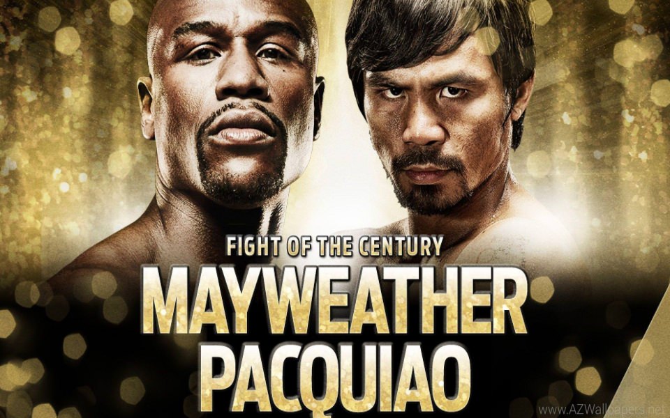 Download Manny Pacquiao vs Floyd Mayweather Wallpaper 