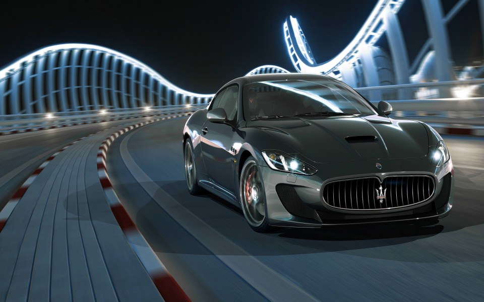 Download Maserati GranTurismo 4K Wallpaper wallpaper