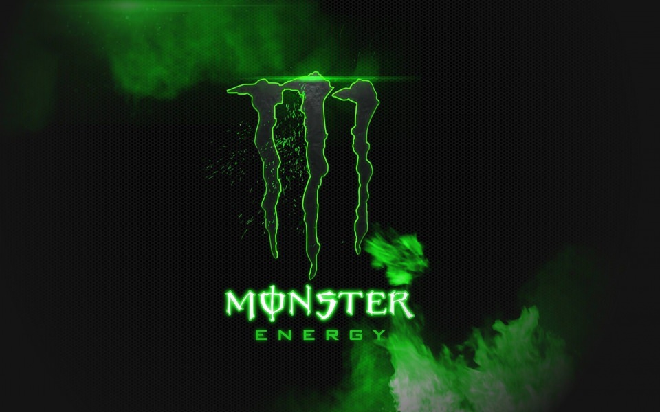 Download Monster Energy Black And Green wallpaper