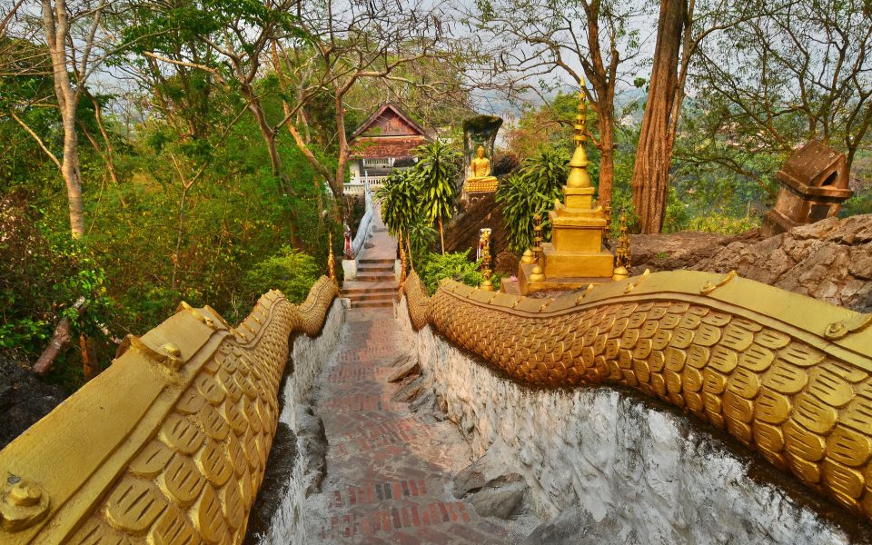 Download Mount Phousi in Luang Prabang wallpaper