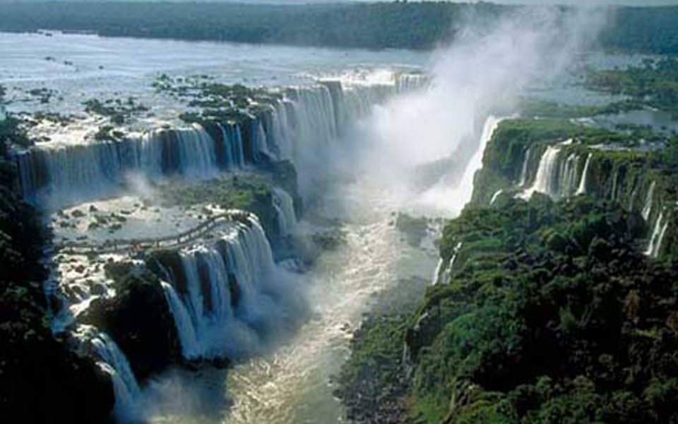 Download National park Iguazu waterfalls wallpaper