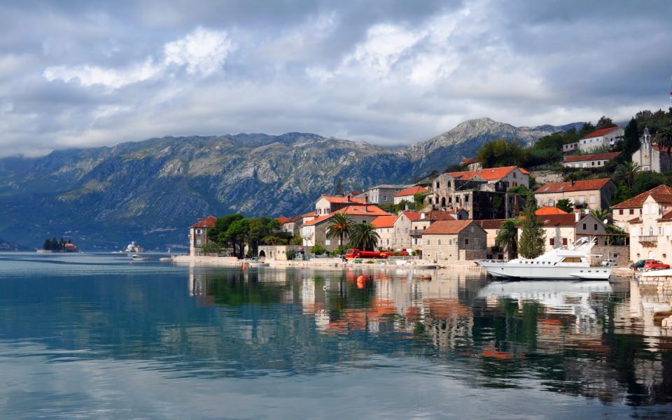 Download Pictures Perast Montenegro Sea Coast wallpaper