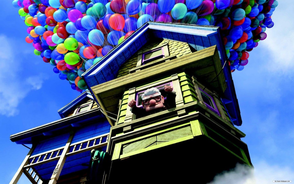 Download Pixar Up House Wallpapers wallpaper