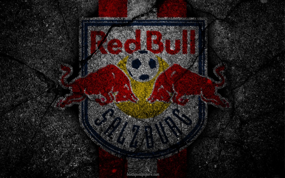 Download Salzburg logo art 2020 Austrian Bundesliga soccer wallpaper