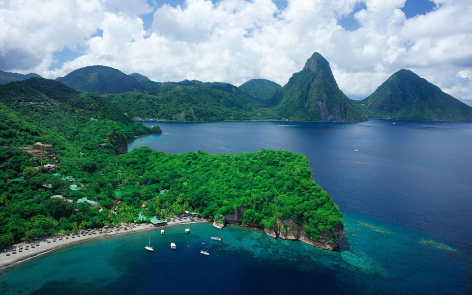 Download St Lucia Your Next Dive Destination wallpaper