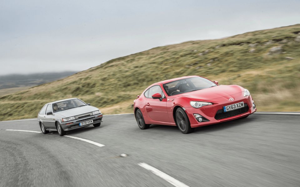 Download Stunning AE86 And GT86 wallpaper