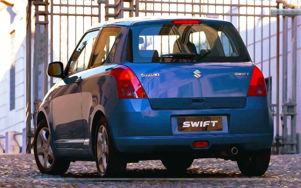 Download Suzuki Swift Sport Blue Car wallpaper