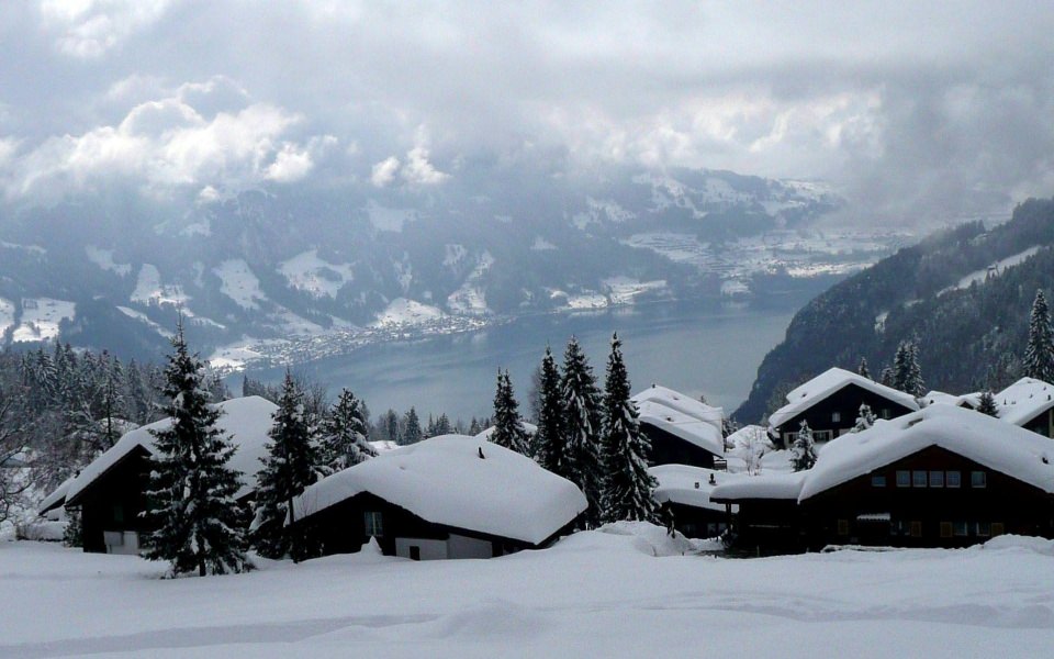Download Switzerland Winter wallpapers wallpaper