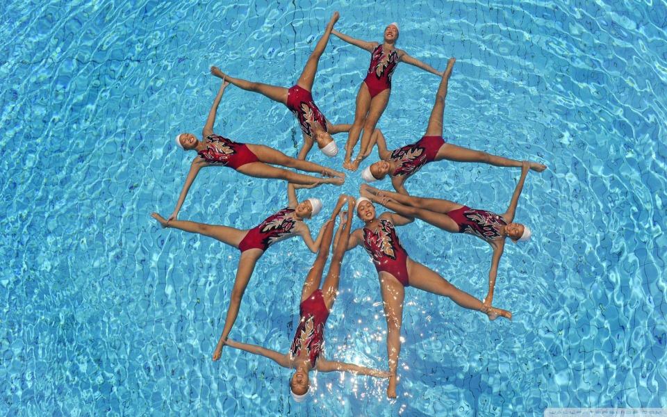 Download Synchronized Swimming wallpaper