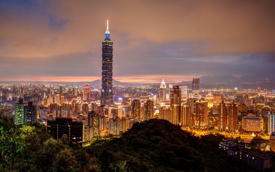 Download Taipei Taiwan China Megapolis wallpaper