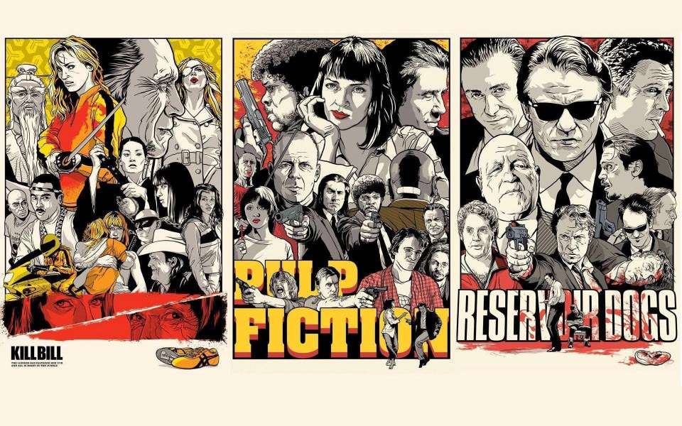 Download Tarantino Movie Posters Wallpapers wallpaper