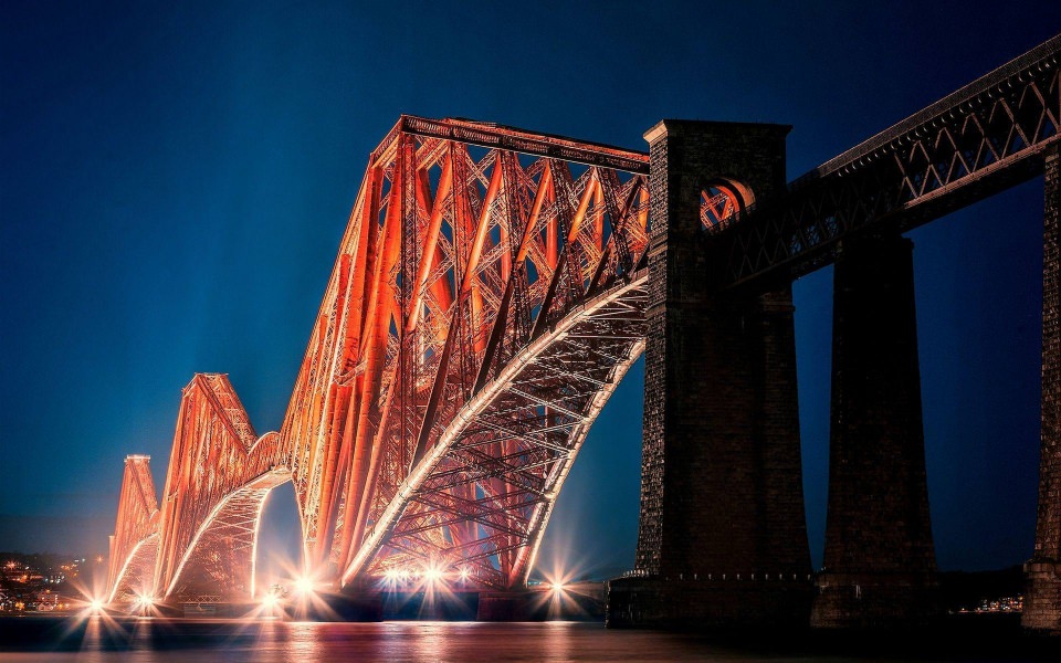 Download The Forth Bridge Edinburgh Wallpapers wallpaper