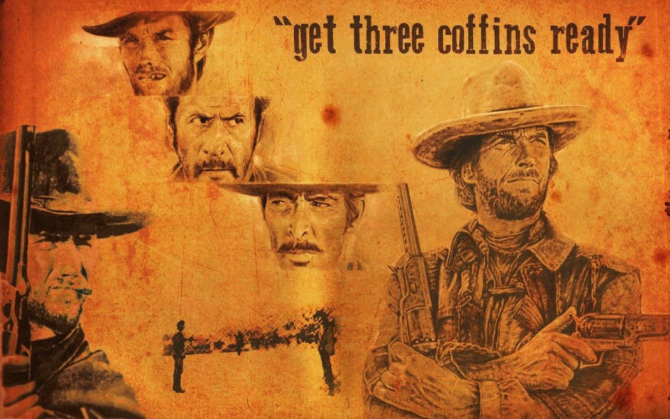 Download the good the bad and the ugly nice bad evil clint eastwood wallpaper