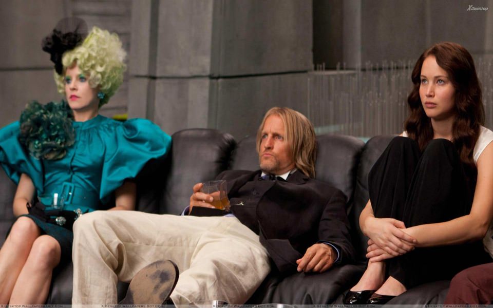 Download The Hunger Games Woody Harrelson Elizabeth Banks and Jennifer wallpaper
