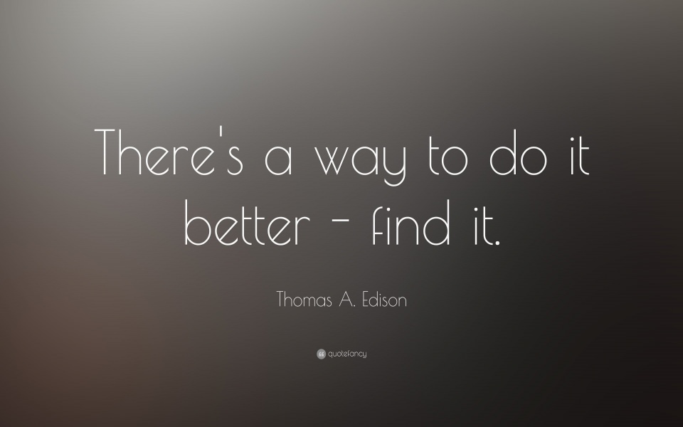 Download Thomas A Edison Quotes wallpaper