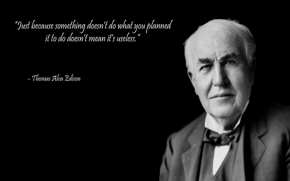Download Thomas Edison Quote wallpaper
