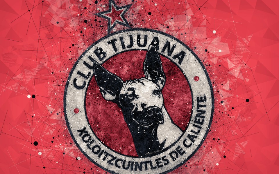Download Tijuana 4k geometric art logo Mexican wallpaper