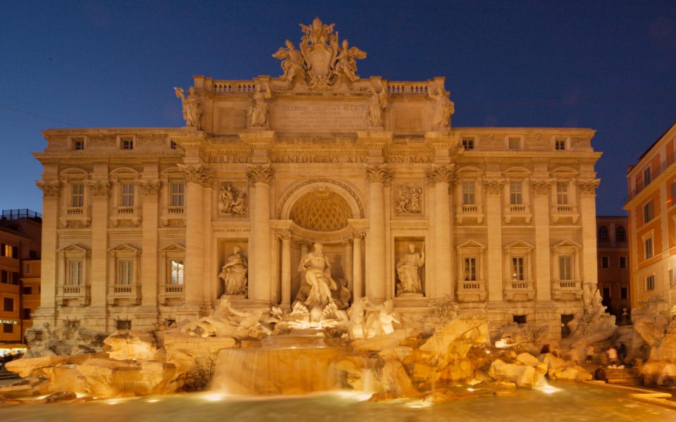 Download Trevi Fountain Building Wallpapers Travel HD Wallpapers wallpaper