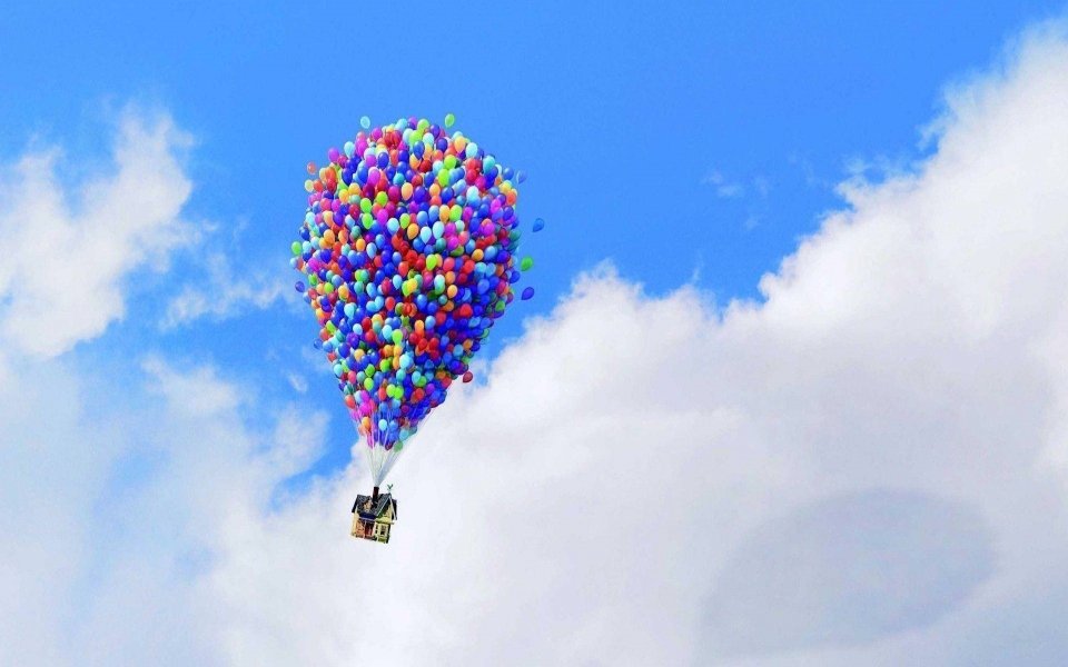 Download Up Wallpaper Pixar Cartoon Balloons Home wallpaper