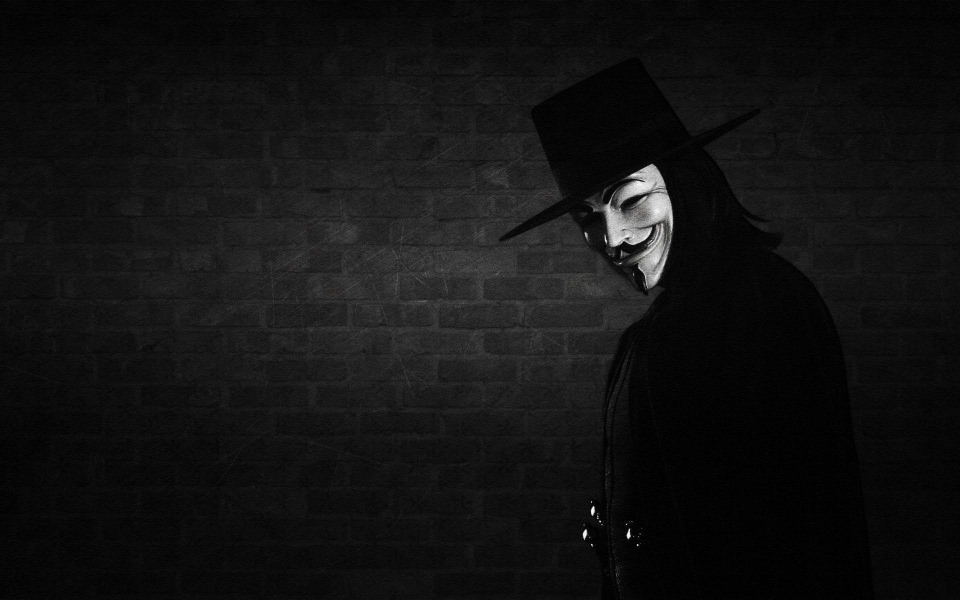 Download V For Vendetta Mask HD Wallpapers wallpaper