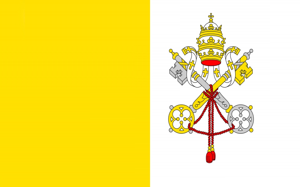 Download Vatican City Flag UHD 4K Wallpapers wallpaper
