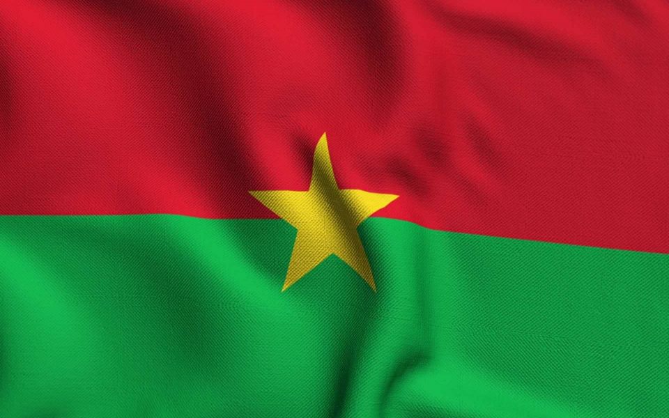 Download Video Burkina Faso Weave Textured Flag wallpaper