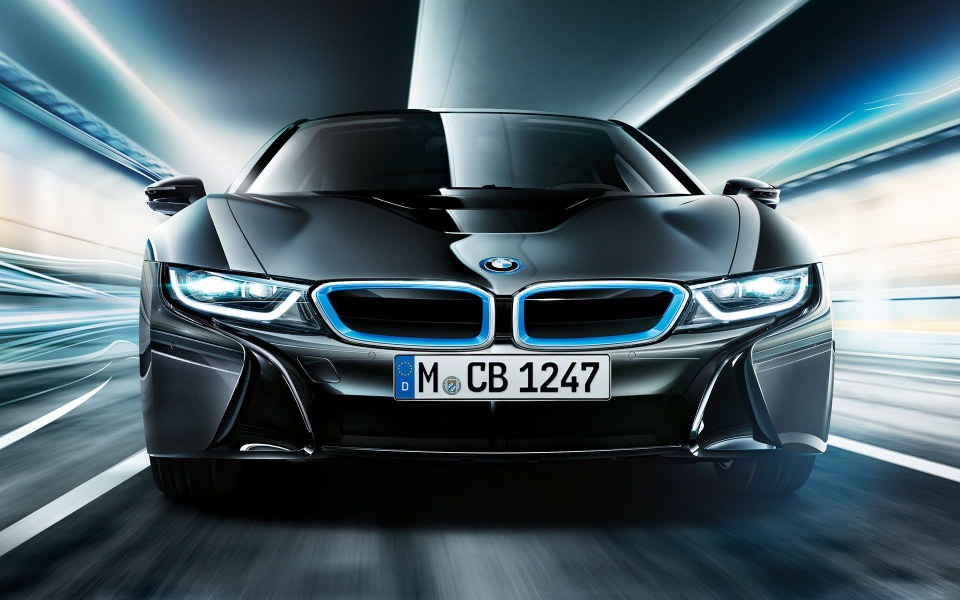 Download Wallpapers BMW i8 Protonic Frozen Black Edition wallpaper
