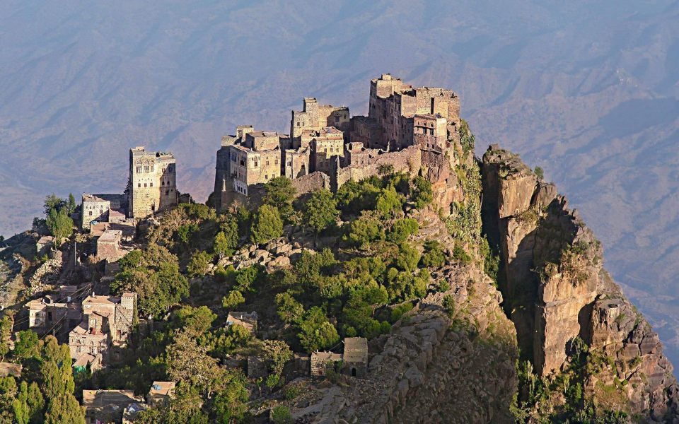 Download yemen village stones mountain HD wallpapers wallpaper