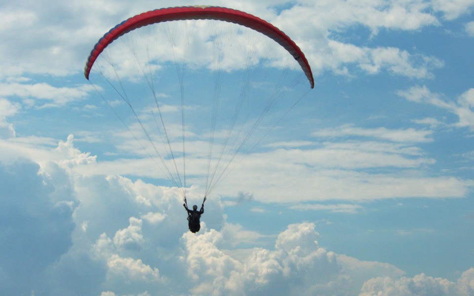 Download 602x401px 4819 KB Paragliding wallpaper