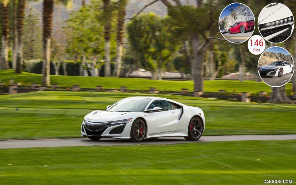 Download Acura NSX White Front Mac Android PC 2020 Pics wallpaper
