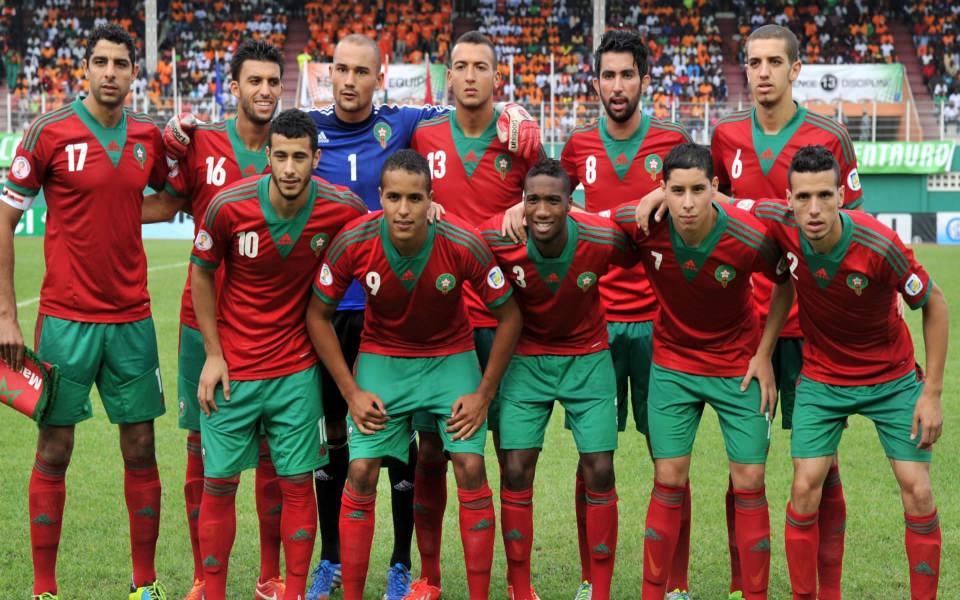 Download AFCON 2017 Team in Focus Morocco wallpaper