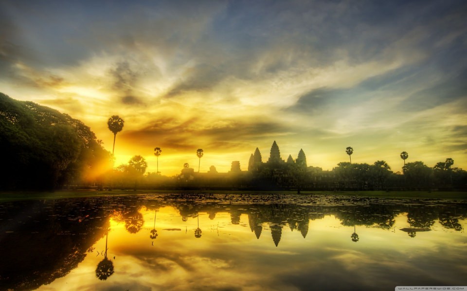 Download Angkor Wat Cambodia HD wallpaper
