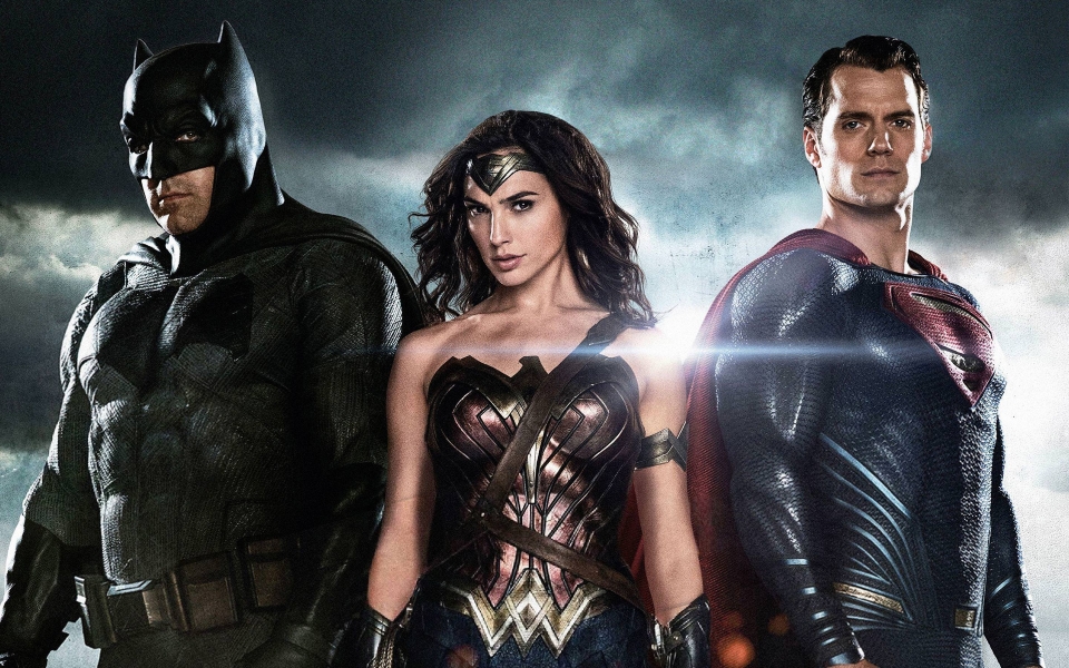 Download Batman Wonder Woman Justice League 3D 4K wallpaper