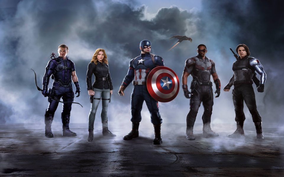 Download Captain America Civil War 4k wallpaper
