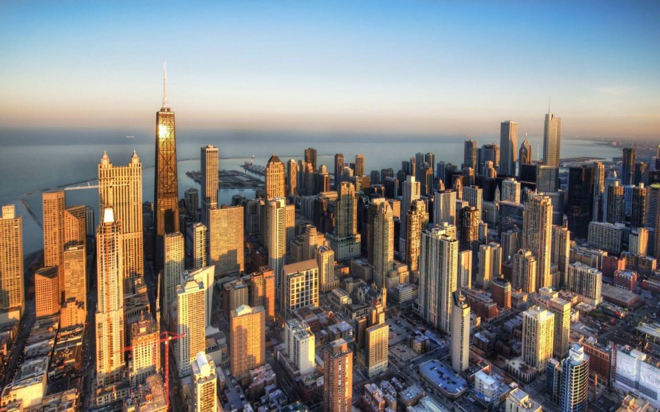 Download Chicago Drone Images 2020 wallpaper