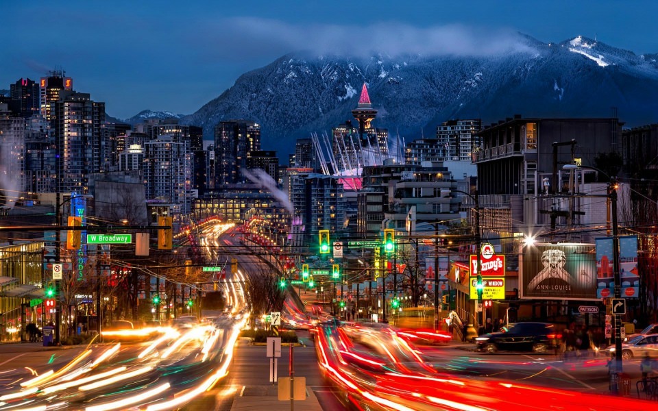 Download City of Vancouver 3D Pics iPhone wallpaper