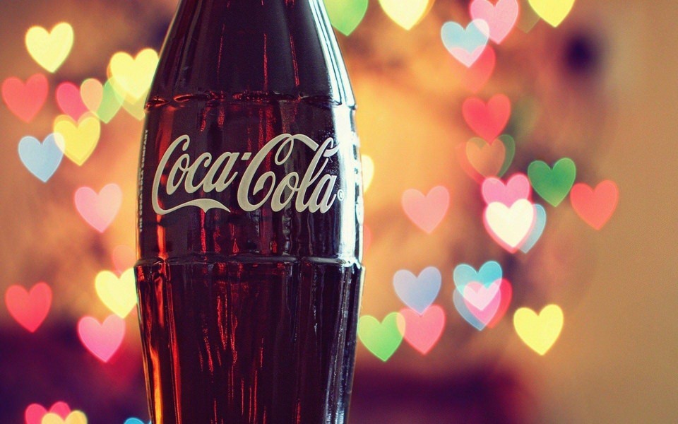 Download CocaCola Hearts Lights Latest Images 2020 wallpaper