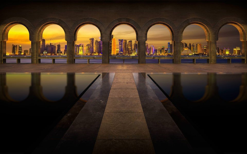 Download Doha Qatar 3D Pictures For Mobiles wallpaper
