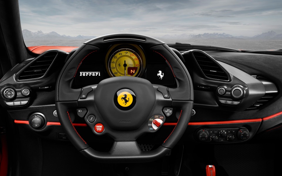 Download Ferrari 488 Pista Front Panel 2020 HD Wallpaper Mobiles iPhones wallpaper