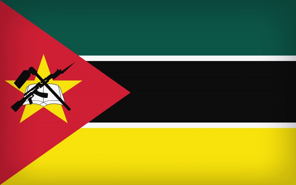 Download Flag of Mozambique 4k Ultra wallpaper