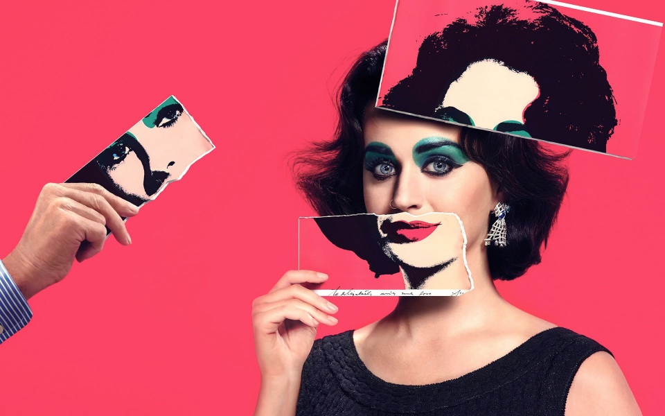 Download Katy Perry as Elizabeth Taylor iPhone 2020 Photos wallpaper