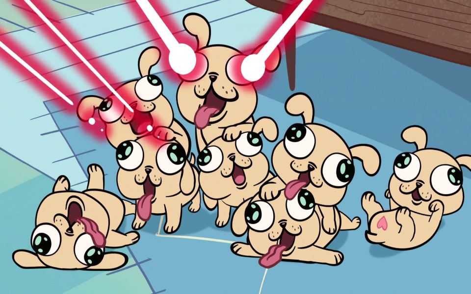Download Laser puppies Star vs the Forces of Evil wallpaper