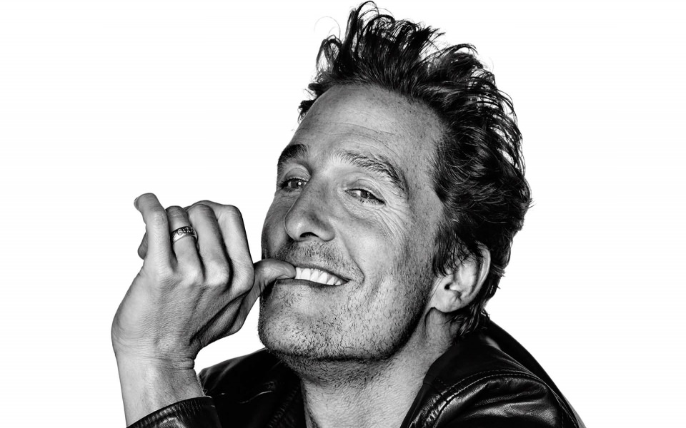 Download Matthew McConaughey in Black And White Wallpapers wallpaper