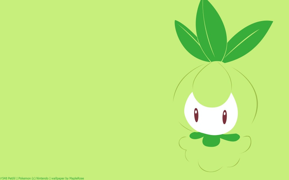 Download Petilil Pokemon Character wallpaper