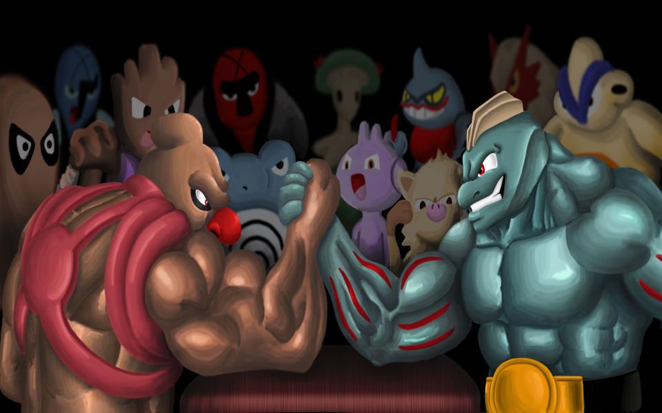 Download Pokemon Armwrestling 4K Images For Phone PC Mac wallpaper