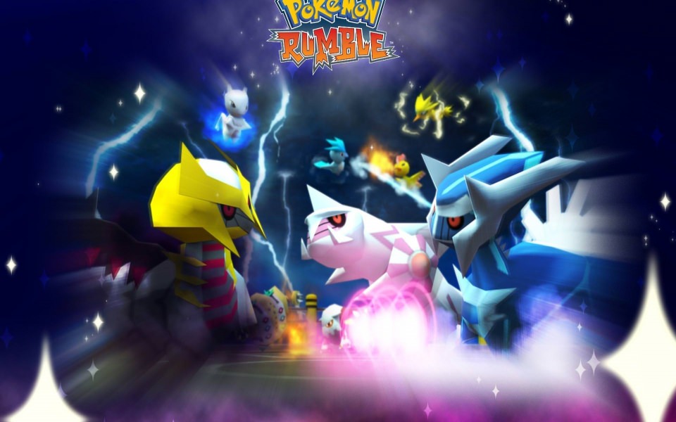 Download Pokemon giratina regigigas wallpaper